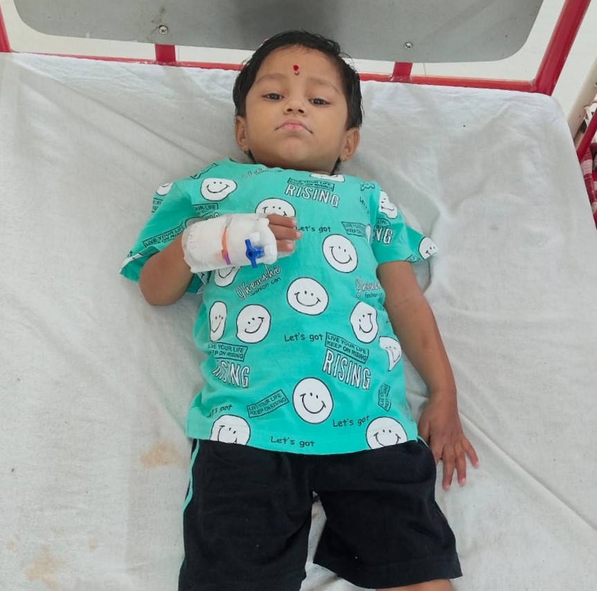 Miss Riddhi Dnyaneshwar Jamkar, 3 Years Old